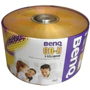 Benq CD-R80 Disk 52x 700MB Case 50 Music Jazz
