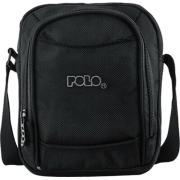 Polo Vertical Small Ανδρικό Τσαντάκι Ώμου / Χιαστί Μαύρο