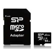 Silicon Power κάρτα μνήμης MicroSDXC USH-1 64GB Class 10