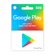 Google Play Gift Card 50 Euro