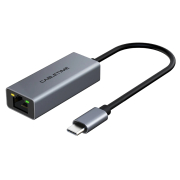 Cabletime Αντάπτορας Δικτύου CT-CML100 USB-C 100Mbps Ethernet Γκρι