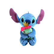 Λούτρινο Disney Stitch & Scrumpy 45 εκ. Μπλε