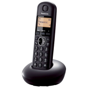 Panasonic Ασύρματο Τηλέφωνο Μαύρο