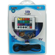 RiXME Ταινία LED USB 5V 2m SMD5050 RG