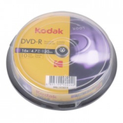 Kodak Dvd-R 16X 4.7Gb 120Min 10-Pack
