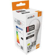 Avide LED Κοινή A60 4.9W E27 Λευκό 4000K Super Υψηλής Φωτεινότητας