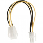 Valueline Καλώδιο προέκτασης τροφοδοσίας ATX-12V 4pin αρσ. σε ATX-12V 4pin θηλ. 0.15m