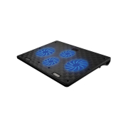Omega Laptop Stand Cooler Pad 10-18 with 4 Fans