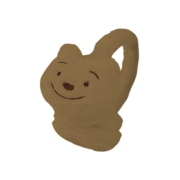 Soft Plush Warmer Earmuff Bear Brown