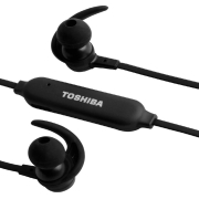 Toshiba Ακουστικά In-ear Bluetooth Handsfree Μαύρα