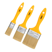 Deli Σετ Πινέλα Βαφής Dl509157 Με Συνθετικές Τρίχες Πλαστική Λαβή 25/50/75Mm 3Τμχ