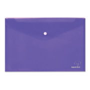 Φάκελος Κουμπί Α4 Purple Typotrast