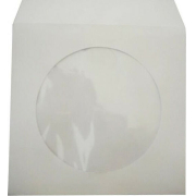 Φάκελος CD Λευκό 15,5x12,5 Αυτοκόλλητο (25άδα)