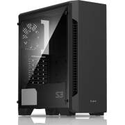 Zalman PC case S3 TG midi tower 424x196x462mm 3x fan διάφανο πλαϊνό