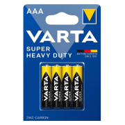 Varta Μπαταρίες Zinc Carbon Super Heavy Duty AAA/R03 1.5V 4τμχ