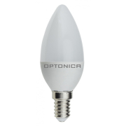 Optonica LED Λάμπα Candle C37 1460 6W 6000K E14 480lm