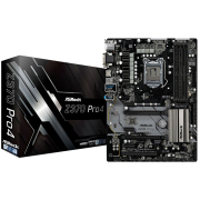 Asrock Mainboard ATX S1151 Z370 4DDR4 2PCIe16X 4PCIe1x