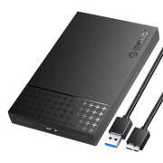 Orico Θήκη Για 2.5 SATA HDD/SSD 2526U3-V1 5Gbps Μαύρη