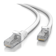 Powertech Καλώδιο U/UTP Cat 5e CCA 26AWG 0.4mm 7.5m Γκρι