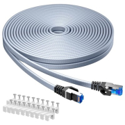 Busohe Cat 8 Ethernet Cable 6M 40Gbps/2000Mhz Flat High Speed Network Cable