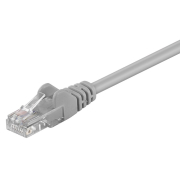 Goobay καλώδιο δικτύου  CAT 5e U/UTP, CCA, 7.5m, γκρι