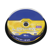 Dvd-Rw Disk 4X 4.7Gb Cake Box 10 Τεμ Ino