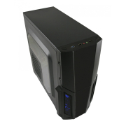 Lc Power Atx Case Gaming 982B Redeemer Black Alum Με Παράθυρο