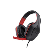 Gaming Trust Zirox Over Ear Gaming Ακουστικά Κόκκινο / GXT 415S