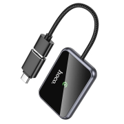 Hoco Hu1 Way Ασύρματος Αντάπτορας Carplay Γκρι