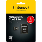 Memory Micro Sdhc Intenso 8gb High Speed Class 10