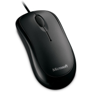 Mouse Microsoft Basic Optical Black Wired USB