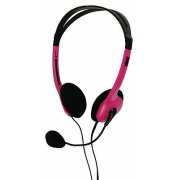 Basicxl - Headset 1 Pink Stereo Headset With Mic