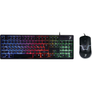 Roar Σετ Gaming Πληκτρολόγιο με RGB φωτισμό & Ποντίκι Ελληνικό RR-0004