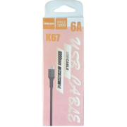 Kingleen USB-A σε Micro Καλώδιο Μαύρο 1m