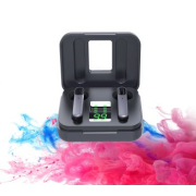 Kingleen Ασύρματα Ακουστικά In-ear Bluetooth Handsfree με Θήκη Φόρτιση μαύρα