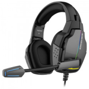 Nod Gaming headset με αναδιπλούμενο μικρόφωνο & rainbow RGB LED φωτισμό