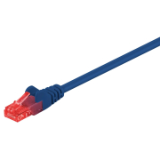 Goobay U/UTP Cat.6 Ethernet Network Cable 5m Blue