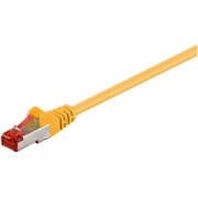 Goobay Cat 6 Patch Cable S/FTP (Pimf) Yellow 5 m Length
