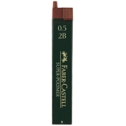 Μύτες μολυβιών 0.5mm. 2B Faber Castell