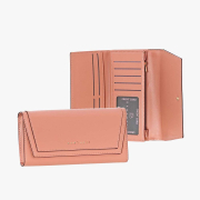Bartuggi Γυναικείο Δερμάτινο Πορτοφόλι Pink