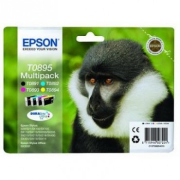 Epson Inkjet T0895 Multi Pack 4 Ink Black Cyan Magenta Yellow