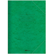 Ντοσιέ Λάστιχο Salko 25x35 Prespan Πράσινο