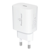 Powertech Φορτιστής Τοίχου USB-C Pd 20w Λευκός