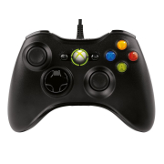 Ενσύρματο χειριστήριο με δόνηση για XBOX 360 / PC, Μαύρο, OEM