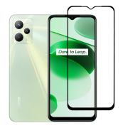 Προστατευτικά Οθόνης  tempered glass 5D TGC-0579, Realme C35, full glue, μαύρο