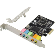 Powertech Κάρτα Επέκτασης PCIe σε 6x Channel Audio CM8738 ST17