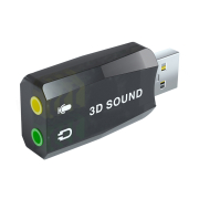 Powertech Usb Κάρτα Ήχου 5.1Ch Με Έξοδο Μικρόφωνου Και Ακουστικού