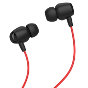 Celebrat earphones Fly-1 με μικρόφωνο 10mm 3.5mm 1.2m κόκκινα