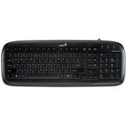 Genius Slimstar 110 USB Slim Desktop Water Resistant Keyboard