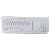 Keyboard Corded Lynea Greek - Usb White